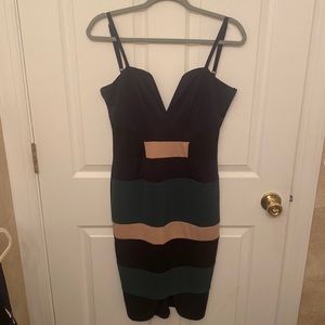 Privy color block dress
